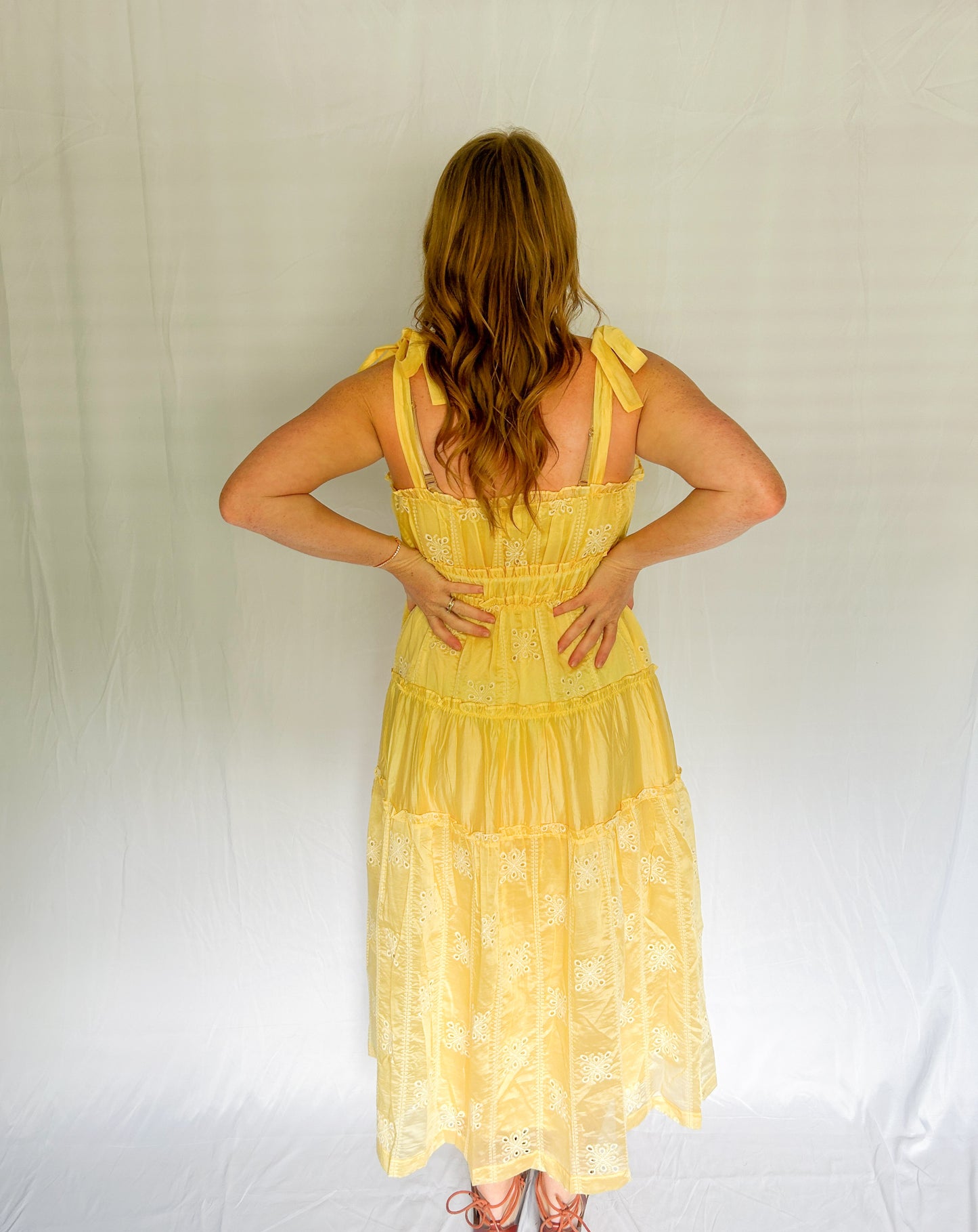 Golden Garden Dress