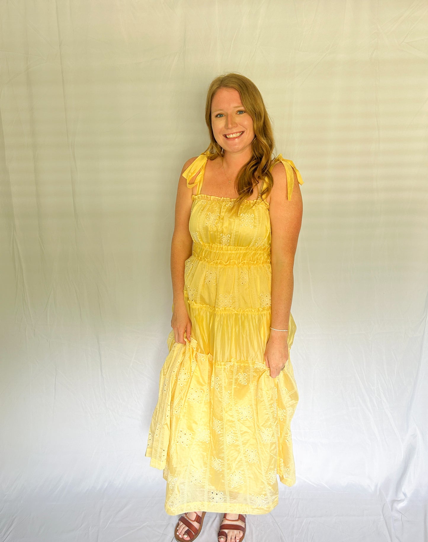 Golden Garden Dress