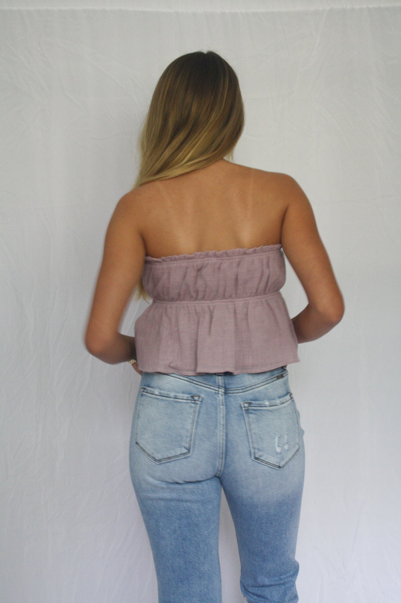 Summertime Strapless Top