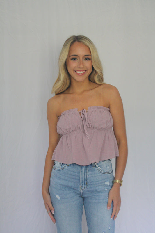 Summertime Strapless Top