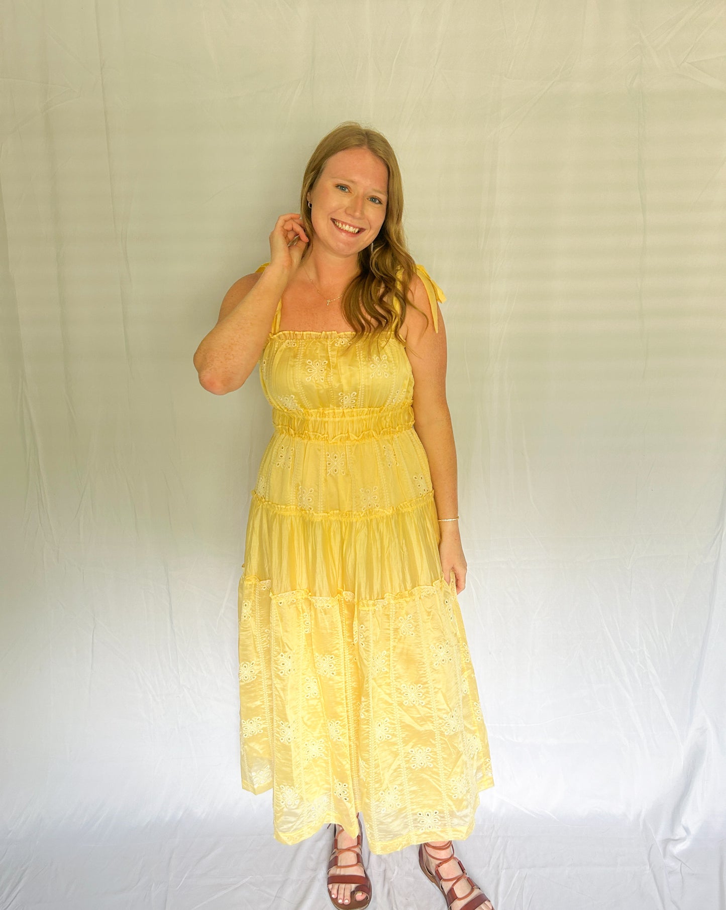 Golden Garden Dress