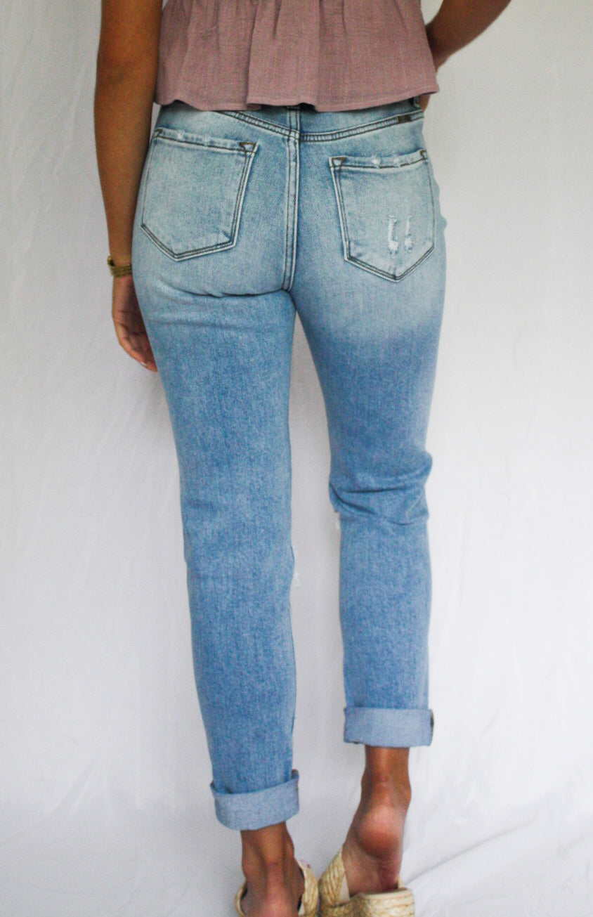 KanCan High Rise Mom Jeans