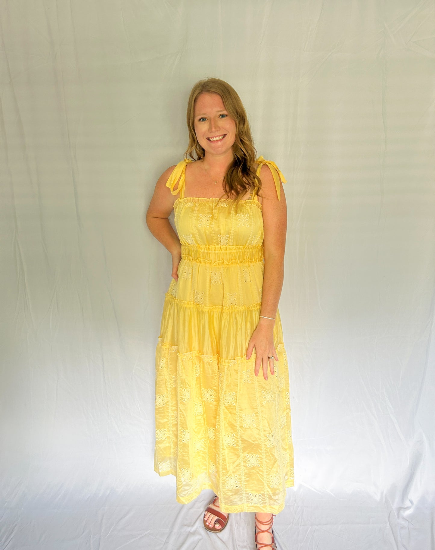 Golden Garden Dress