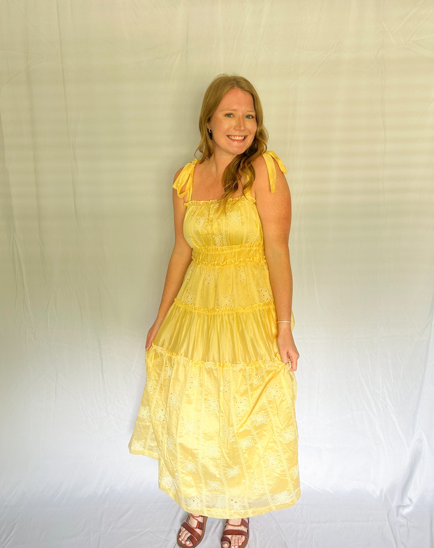 Golden Garden Dress