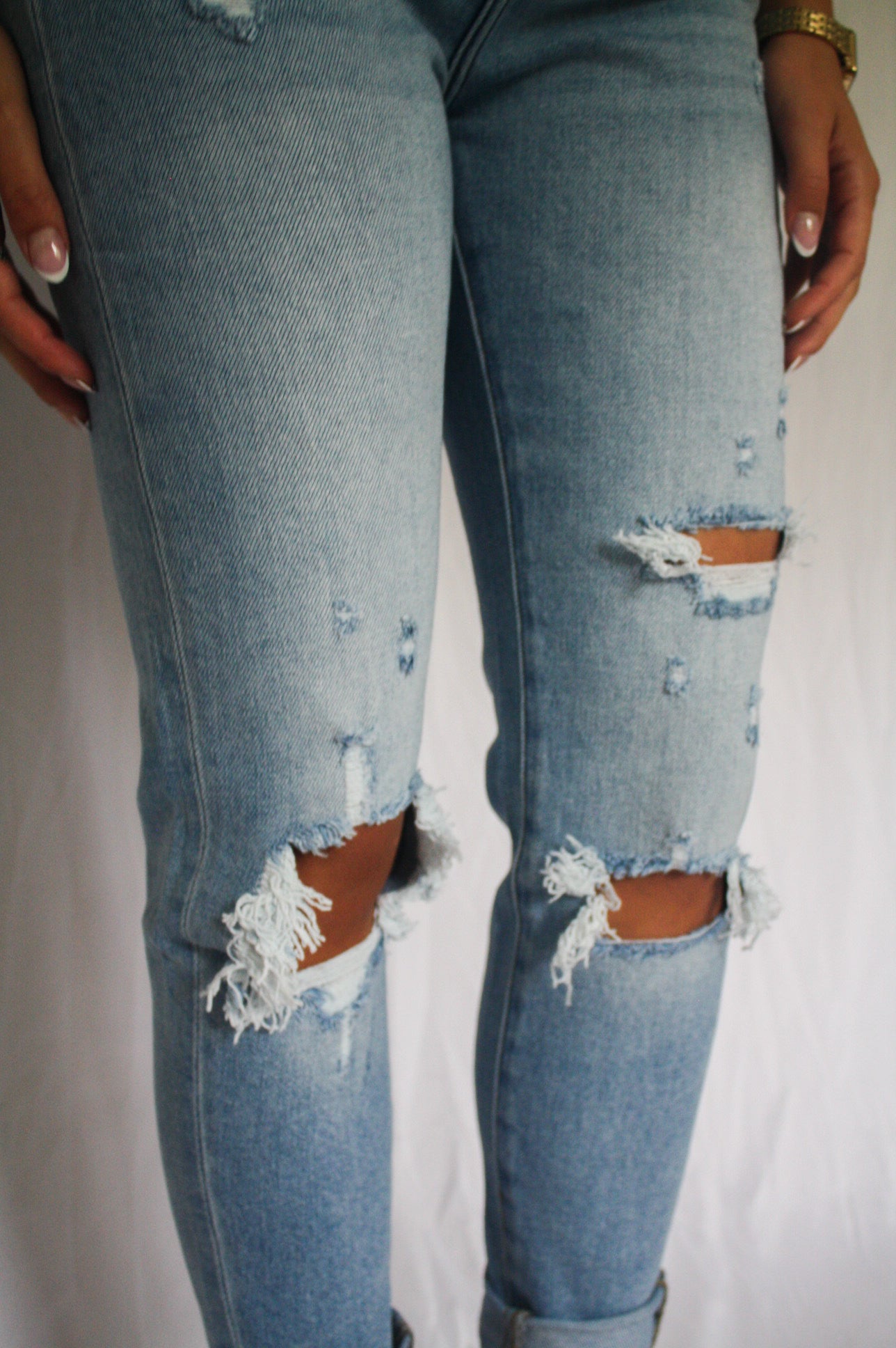 KanCan High Rise Mom Jeans