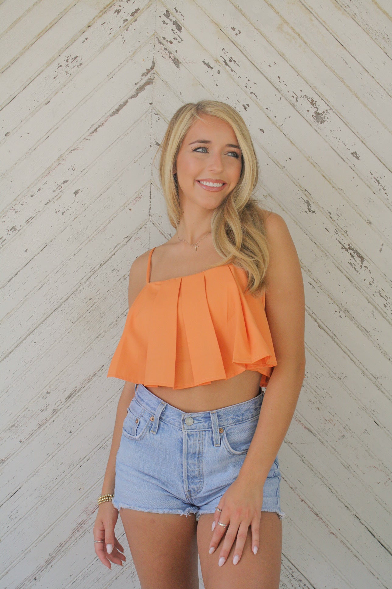 Orangest Dreams Crop Top