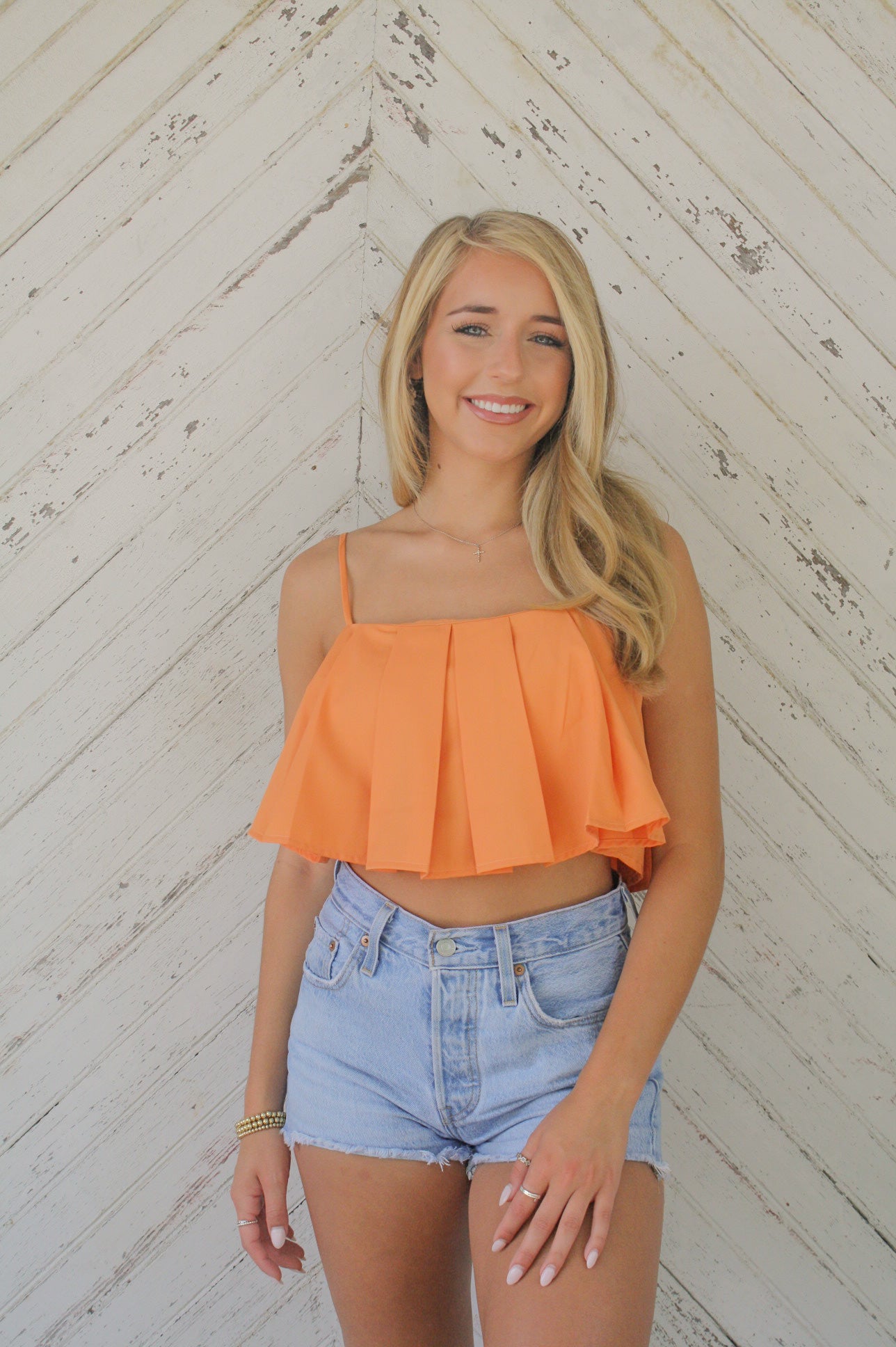 Orangest Dreams Crop Top