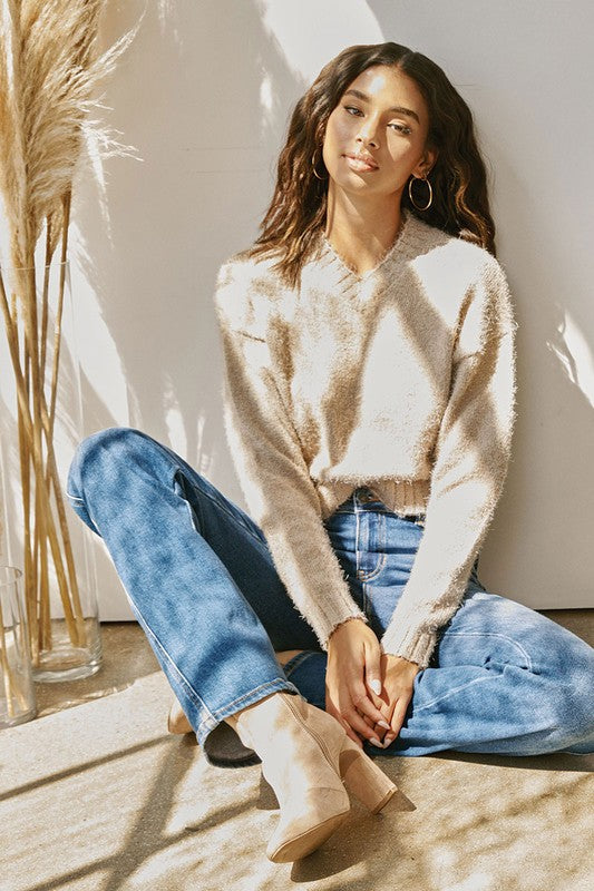 Asymmetrical KanCan Slim Flare Jeans