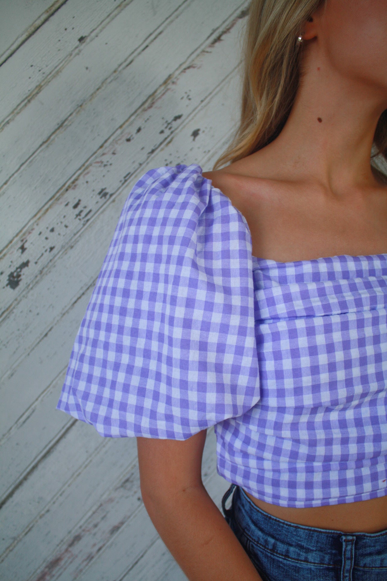 That Girl Gingham Top