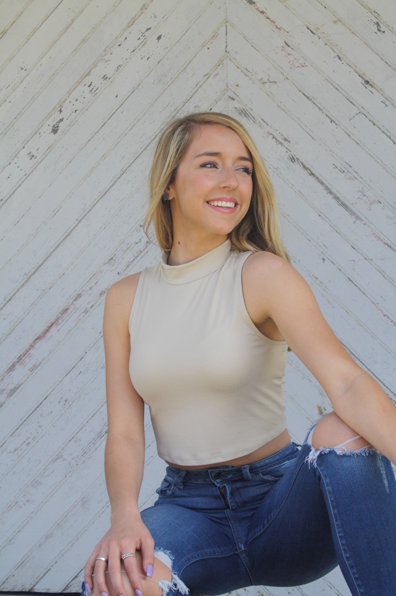 Neutral Feelings Tank Top