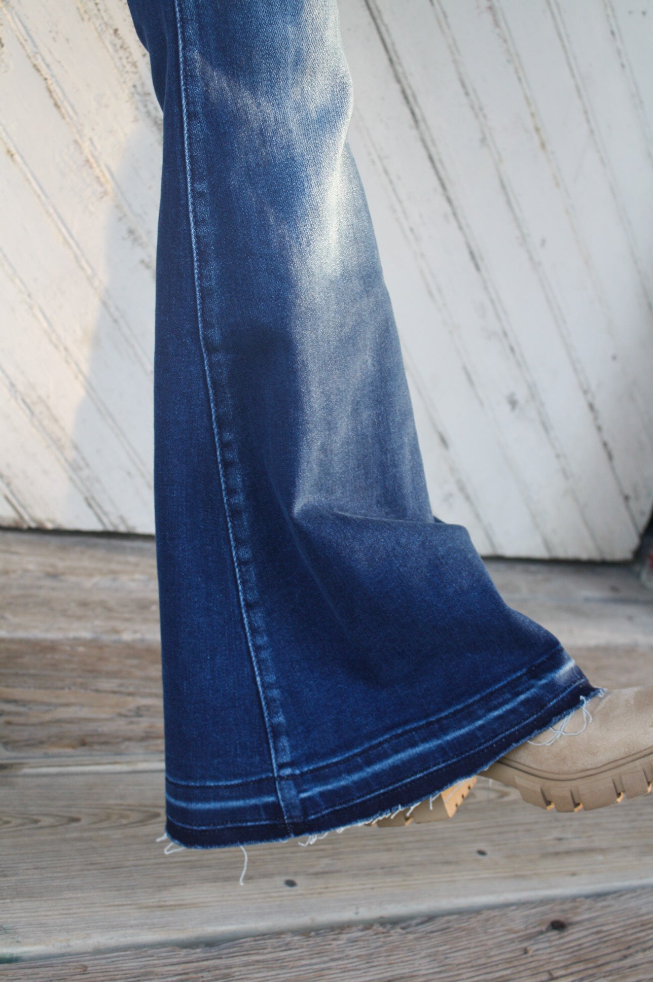 Jessica High Rise Flare Jeans