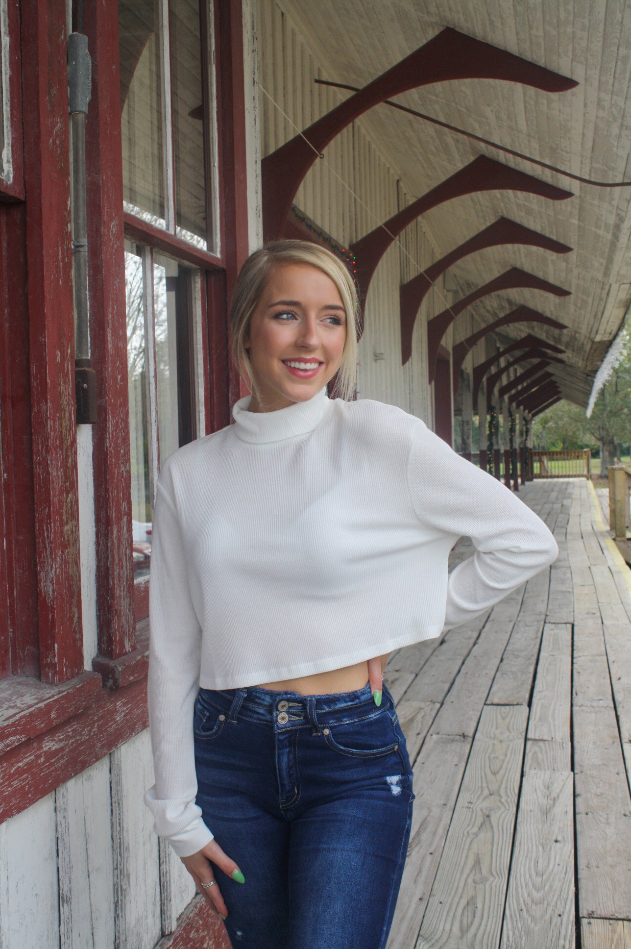 Basically Home Turtle Neck Top (In 2 Colors)