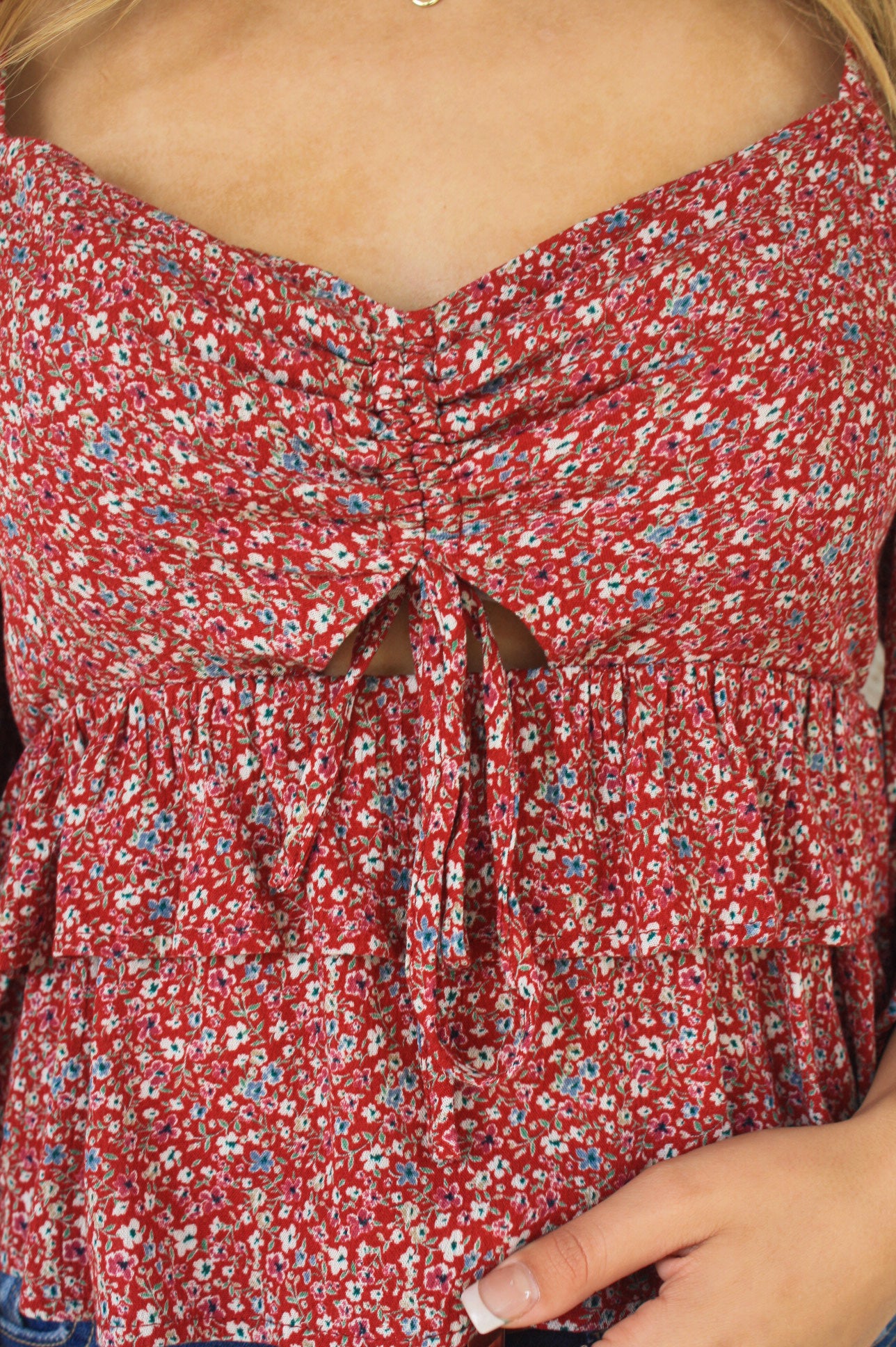 Fallin' Floral Top