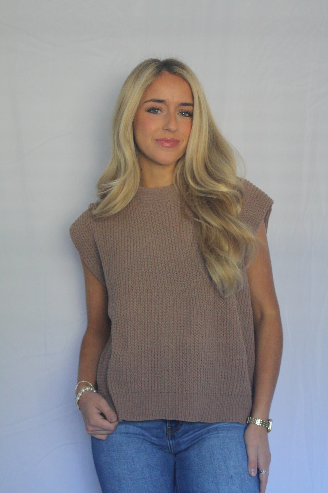 Mocha Sweater Vest