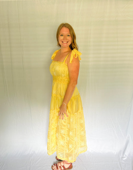 Golden Garden Dress