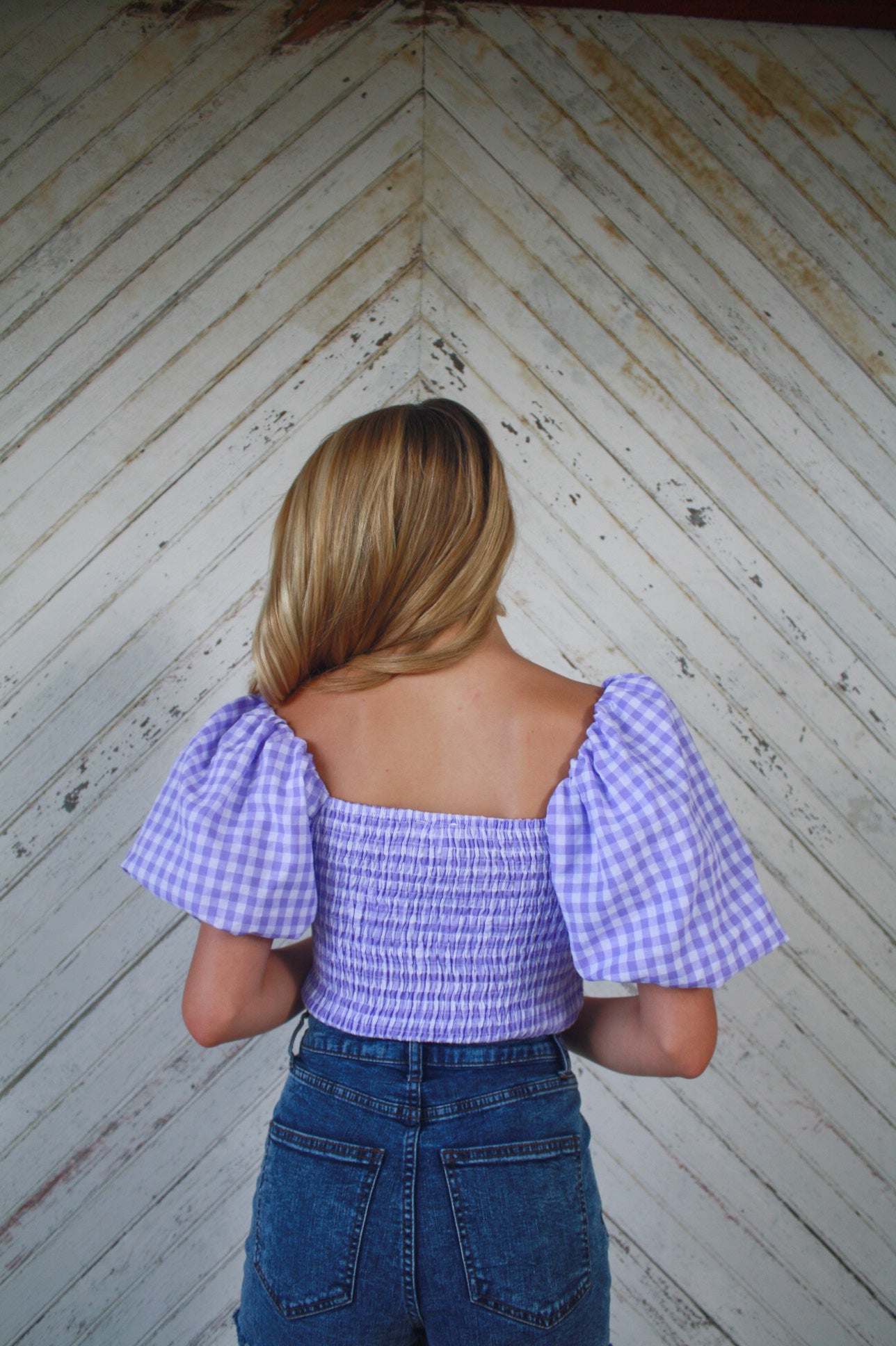 That Girl Gingham Top